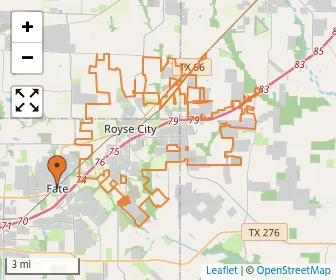Area schools map